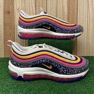 NEW NIKE CI9929 500 AIR MAX 97 (GS) REGENCY PURPLE-LASER Kid's Sz 4Y